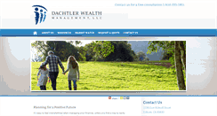 Desktop Screenshot of dachtlerwealth.com